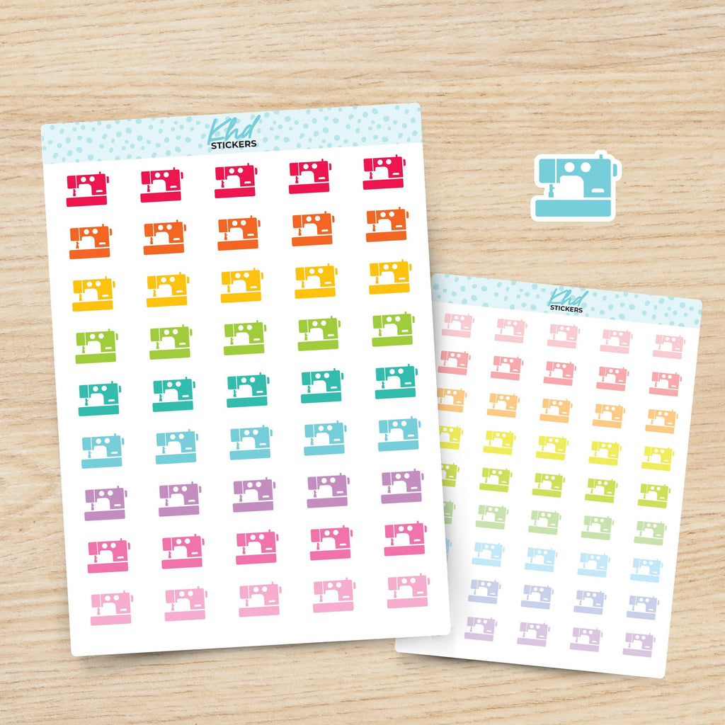 Sewing Icons Stickers