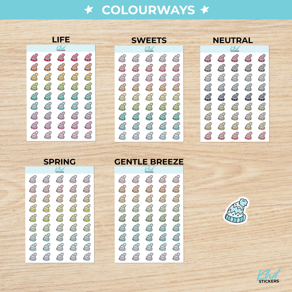 Beanie Icons Planner Stickers