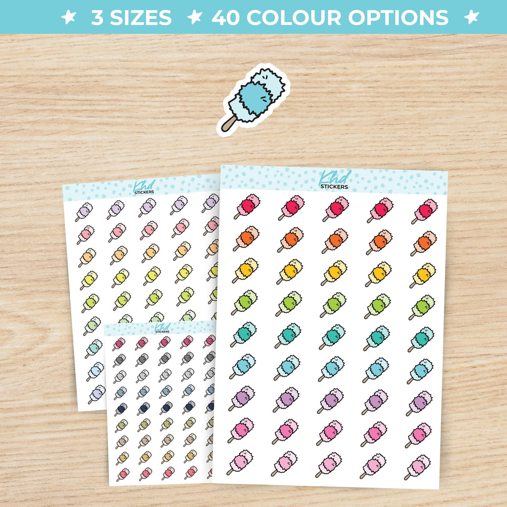 Feather Duster Planner Stickers