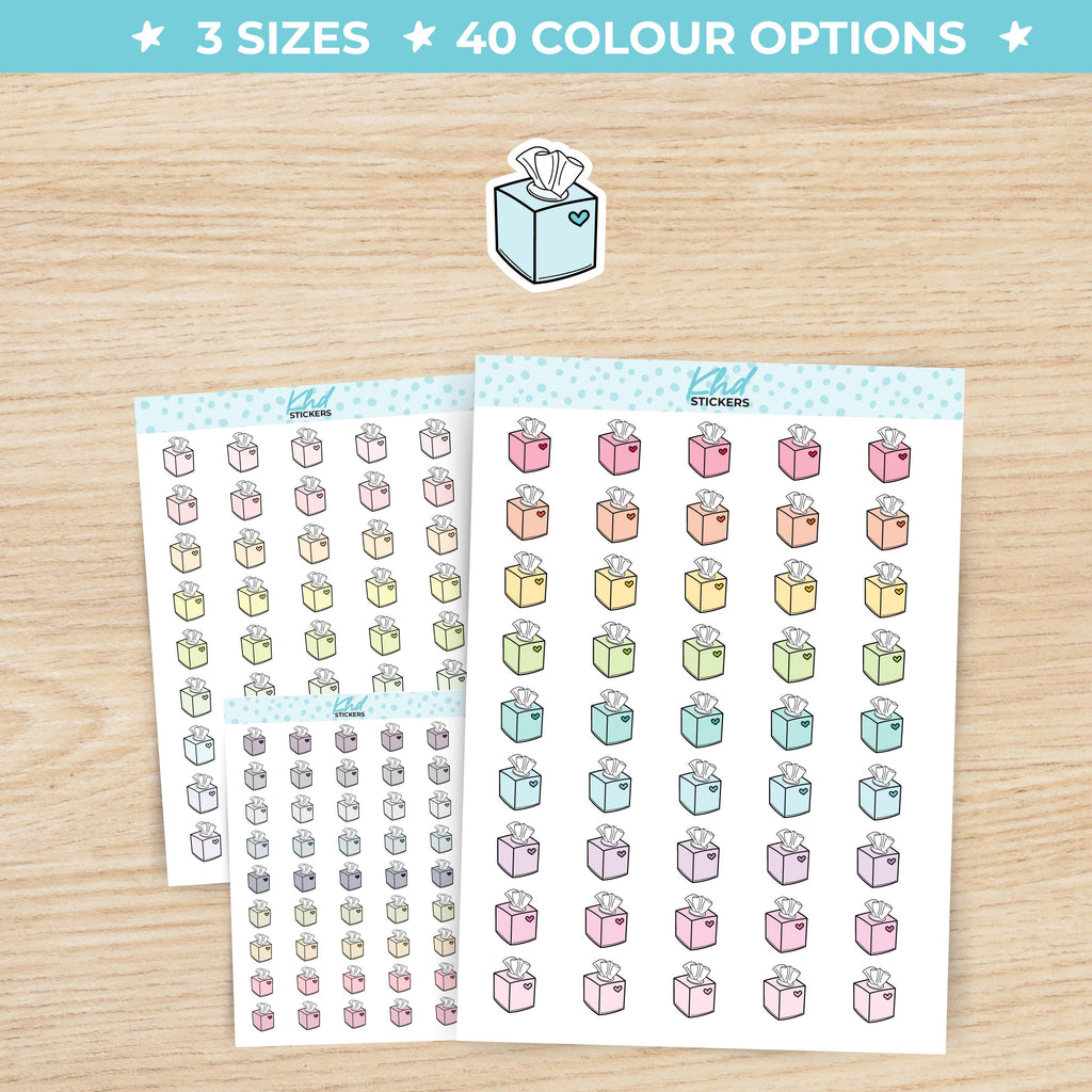 Tissues Icon Stickers Small