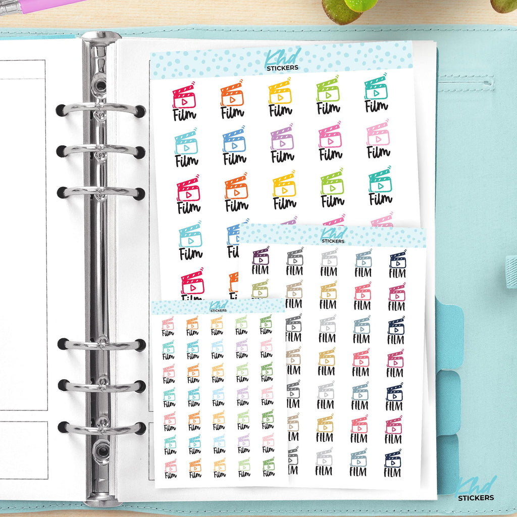 Film Planner Stickers