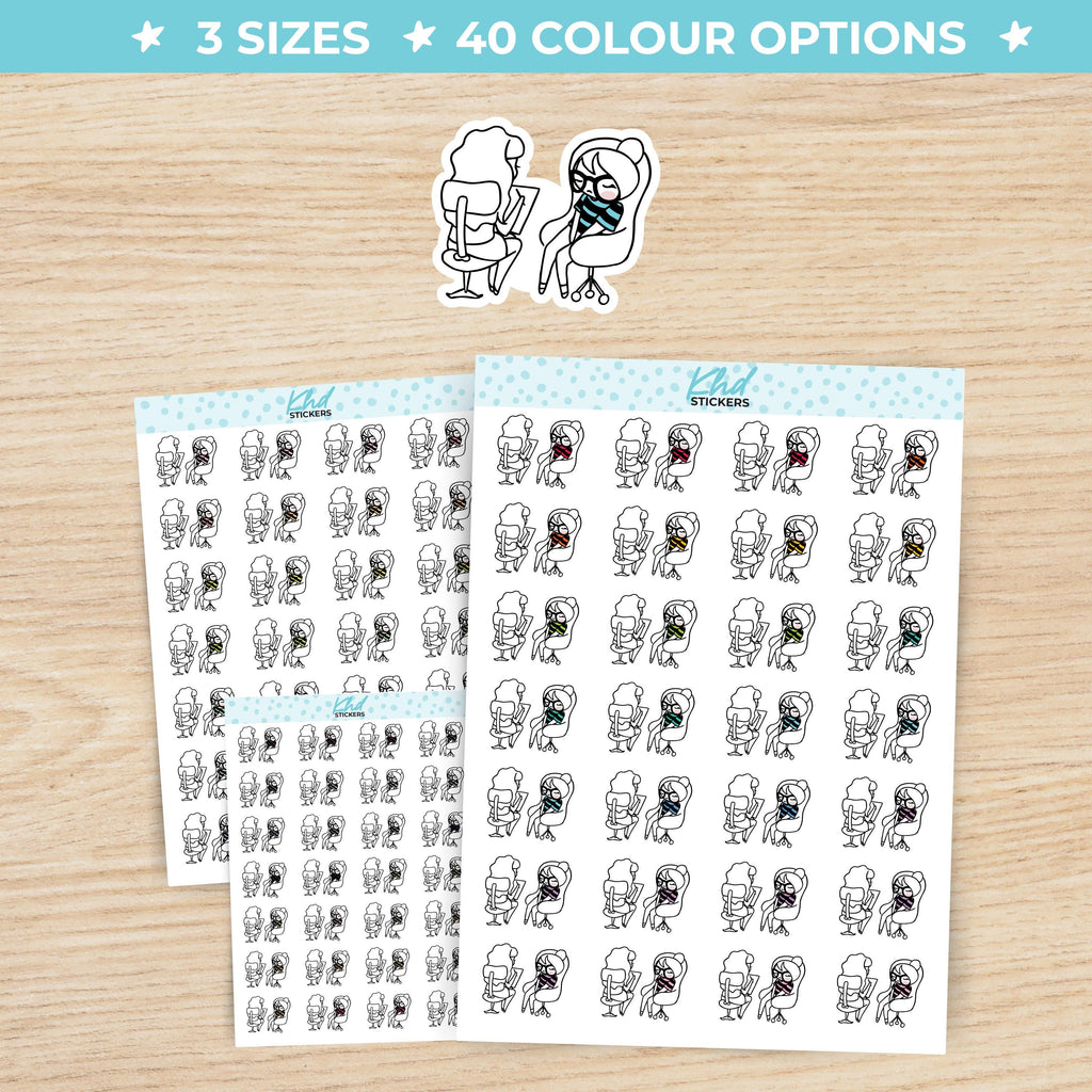 Planner Girl Therapy Stickers Small