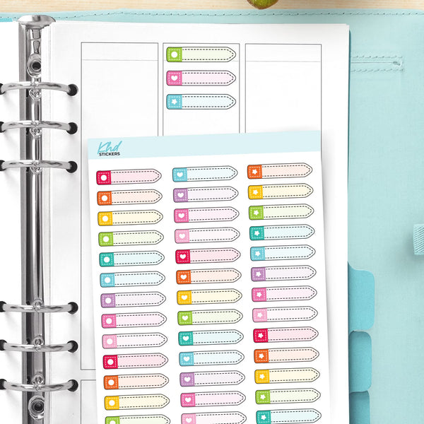 Doodle Flags Planner Stickers — video