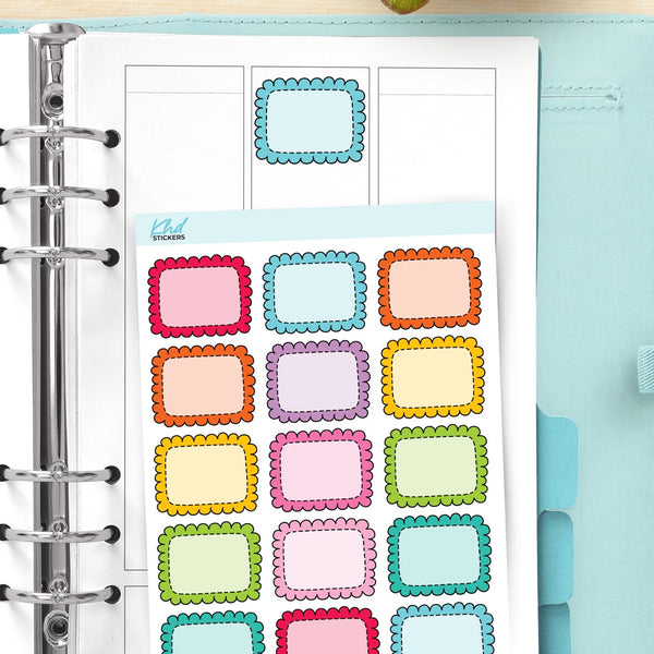 Doodle Box Appointment Stickers — video