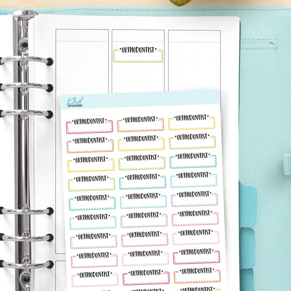 Orthodontist Stickers — video