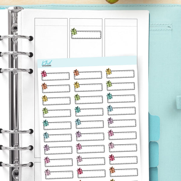 Birthday Boxes Stickers — video