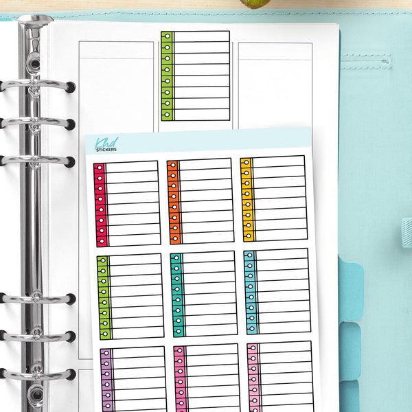 Notebook Style Functional Boxes — video