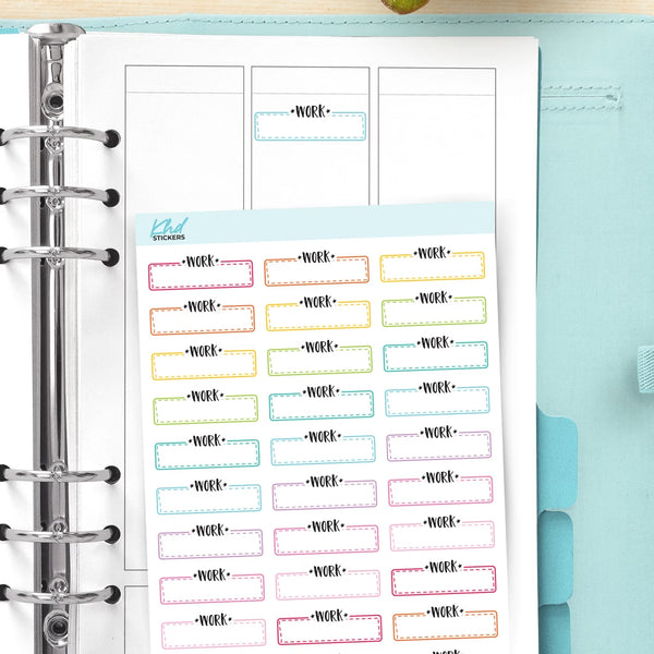 Work Boxes Stickers — video
