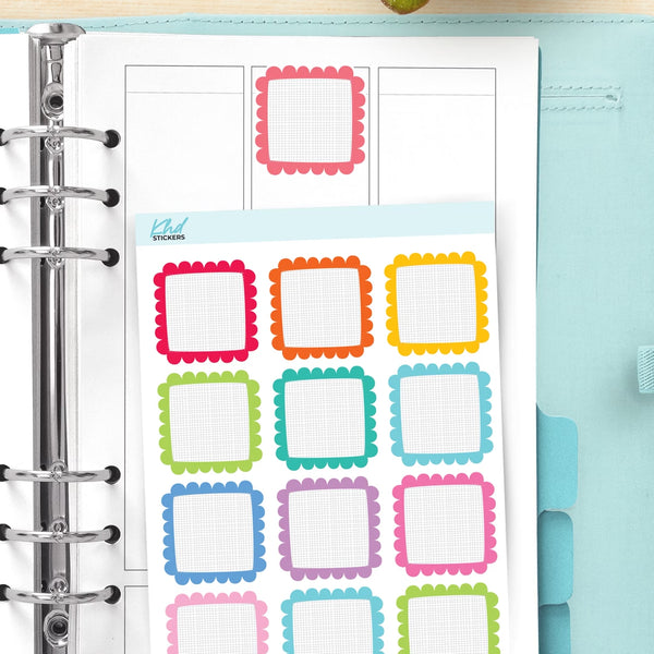 Large Doodle Boxes with Cross Hatch pattern — video