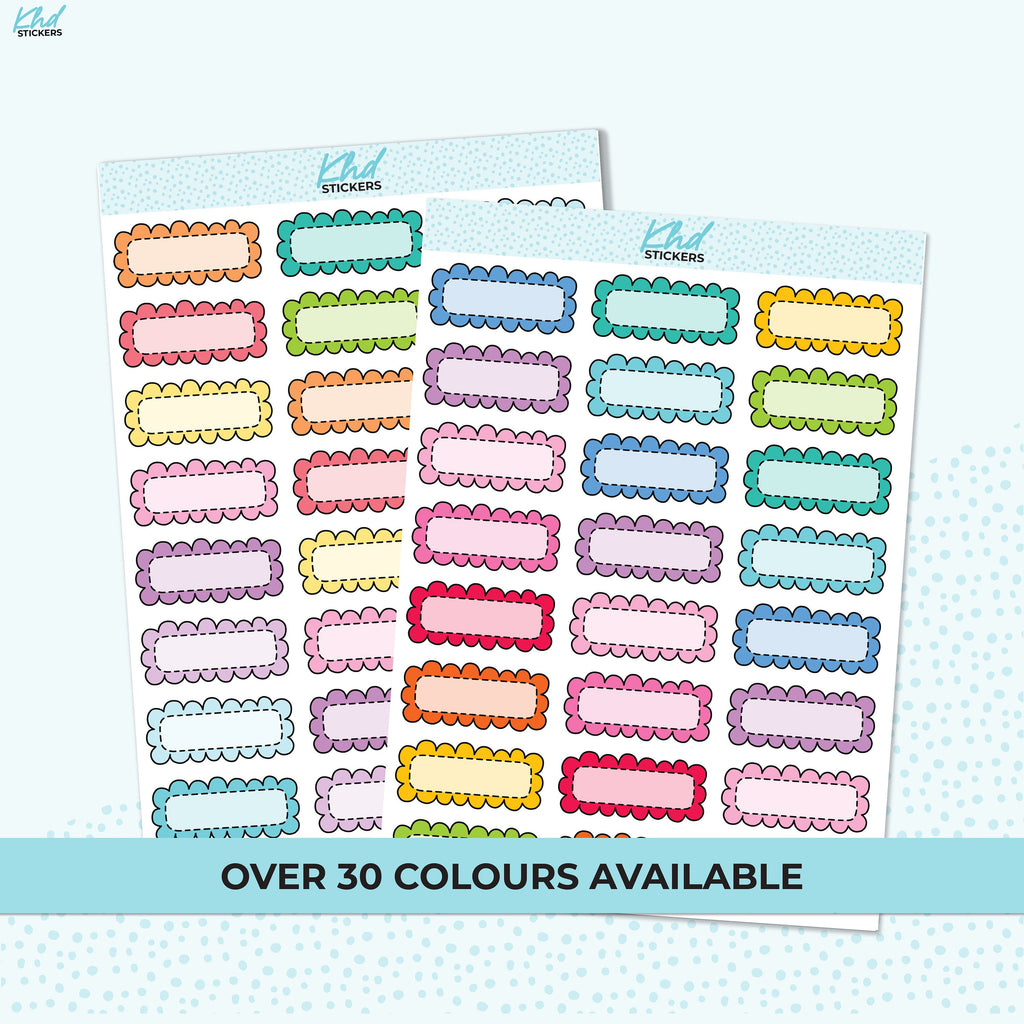 Doodle Box Appointment Stickers, Planner Stickers, Removable Vinyl
