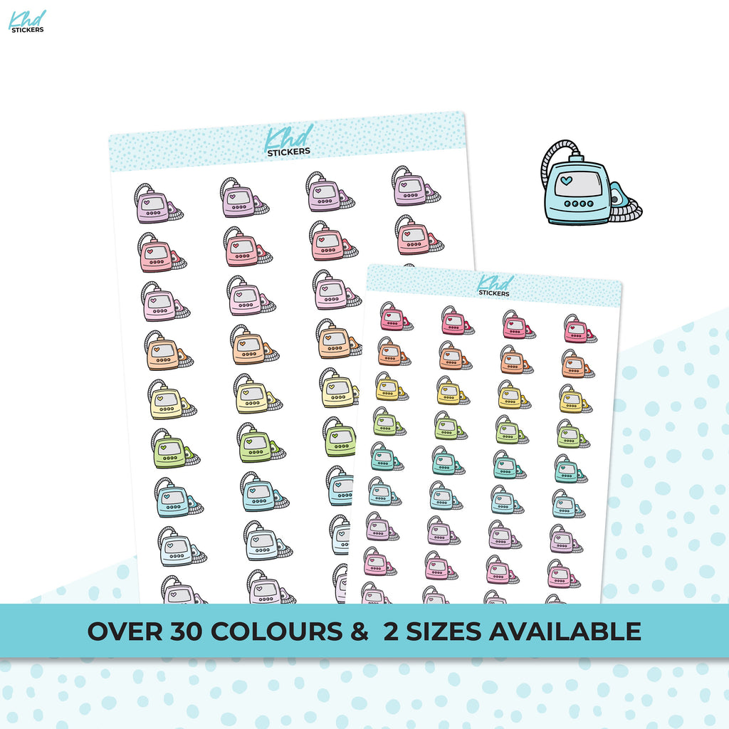 CPAP Stickers, Planner StickersTwo Sizes and over 30 colour selections, Removable